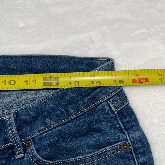 W62 Signature Fit Ankle Jeans Women 30x26 Size 8 Blue Denim Cropped - Picture 4 of 9